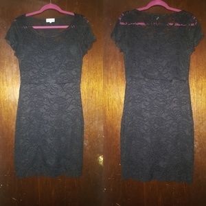 Black Lace Dress Size L/XL